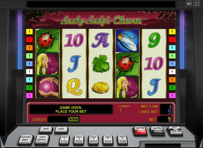 Lucky Lady Charm (Лаки Леди) - игровой автомат онлайн